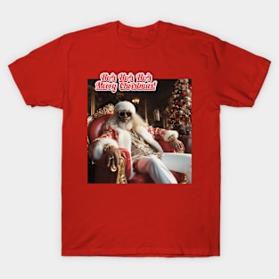 Ho's Ho's Ho's, Merry Christmas! Funny Inappropriate Santa T-Shirt